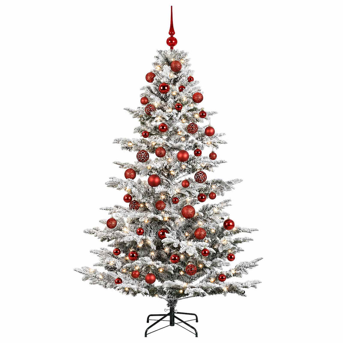 Artificial Christmas Tree with Bauble 240 cm 300 LEDs