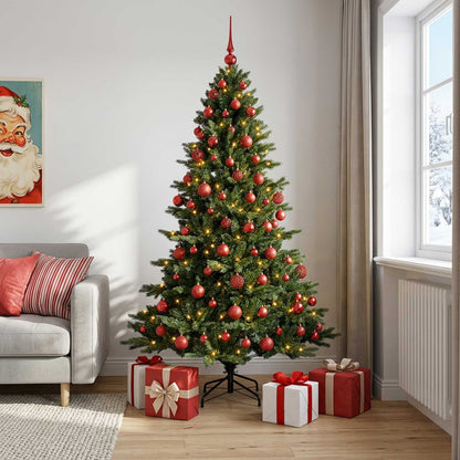 Artificial Christmas Tree with Bauble 240 cm 300 LEDs