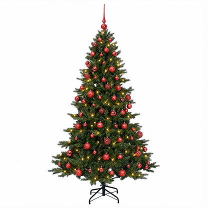 Artificial Christmas Tree with Bauble 180 cm 300 LEDs
