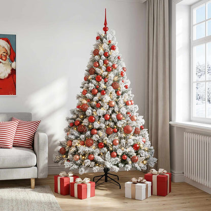 Artificial Christmas Tree with Bauble 180 cm 300 LEDs