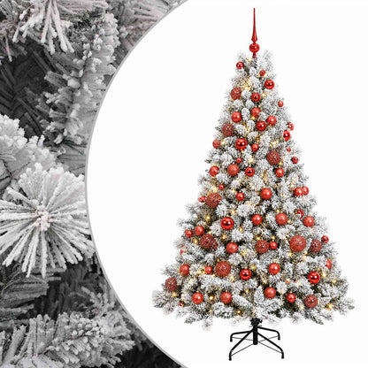 Artificial Christmas Tree with Bauble 180 cm 300 LEDs