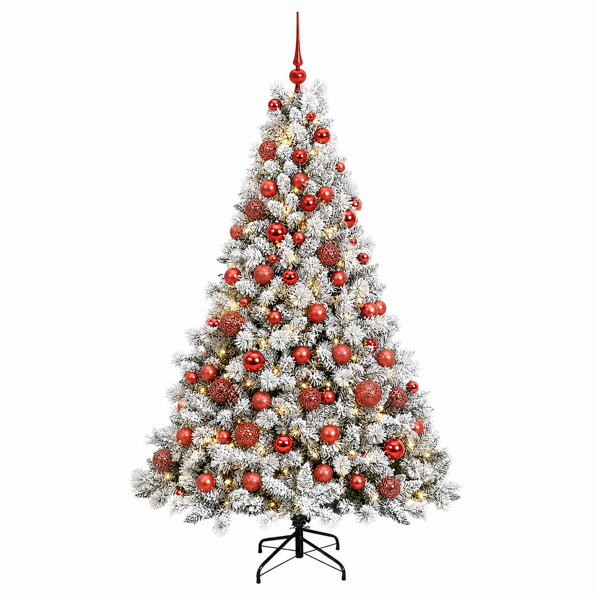 Artificial Christmas Tree with Bauble 240 cm 300 LEDs