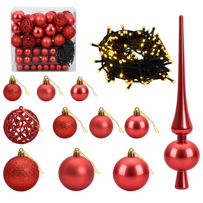 Artificial Christmas Tree with Bauble 180 cm 300 LEDs