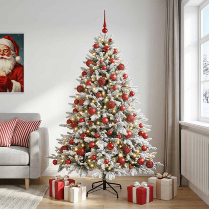 Artificial Christmas Tree with Bauble 180 cm 300 LEDs