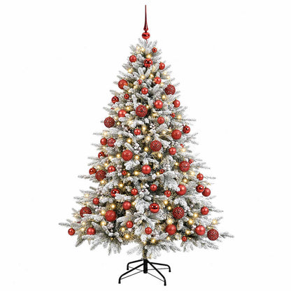 Artificial Christmas Tree with Bauble 210 cm 300 LEDs