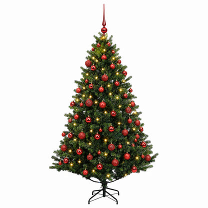 Artificial Christmas Tree with Bauble 210 cm 300 LEDs
