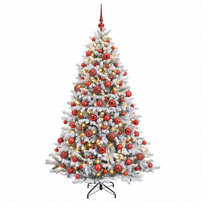 Artificial Christmas Tree with Bauble 240 cm 300 LEDs