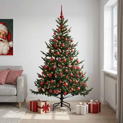 Artificial Christmas Tree with Bauble 180 cm 300 LEDs