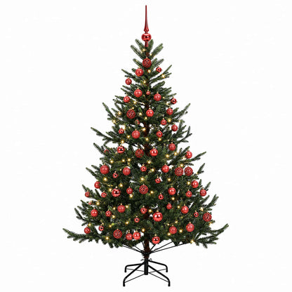 Artificial Christmas Tree with Bauble 180 cm 300 LEDs