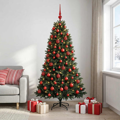 Artificial Christmas Tree with Bauble 240 cm 300 LEDs