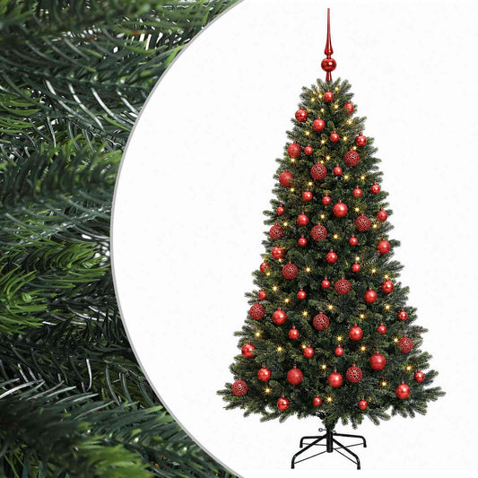 Artificial Christmas Tree with Bauble 210 cm 300 LEDs