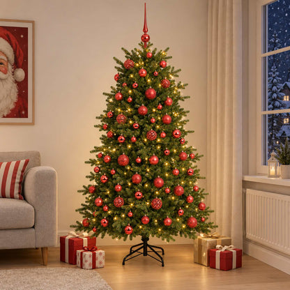 Artificial Christmas Tree with Bauble 240 cm 300 LEDs