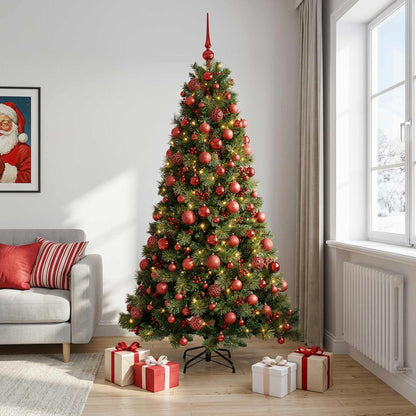 Artificial Christmas Tree with Bauble 240 cm 300 LEDs