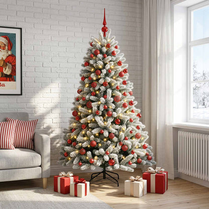 Artificial Christmas Tree with Bauble 210 cm 300 LEDs