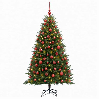 Artificial Christmas Tree with Bauble 180 cm 300 LEDs