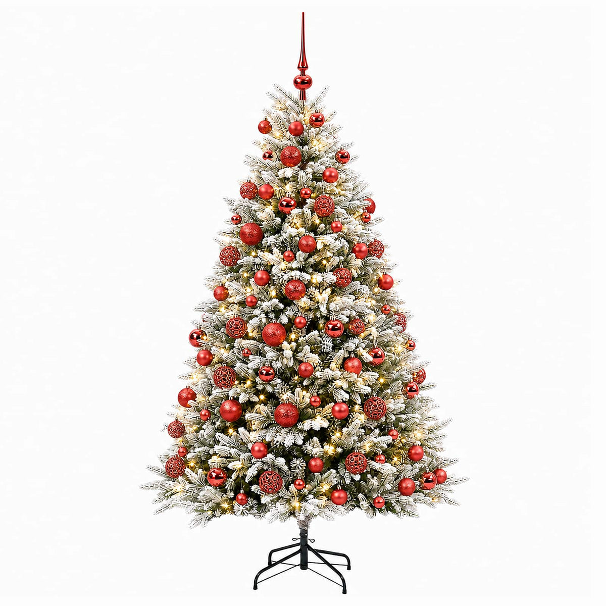 Artificial Christmas Tree with Bauble 180 cm 300 LEDs