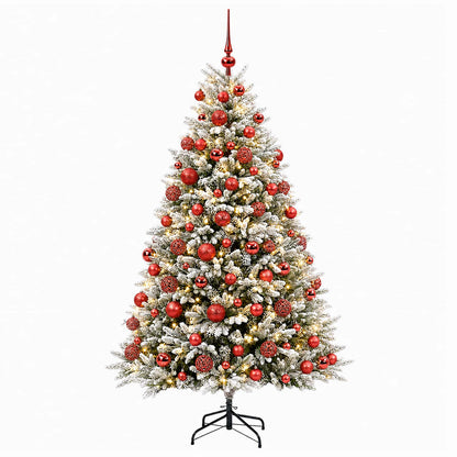 Artificial Christmas Tree with Bauble 240 cm 300 LEDs