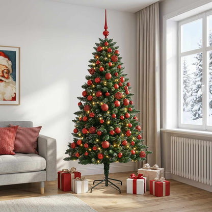 Artificial Christmas Tree with Bauble 180 cm 300 LEDs