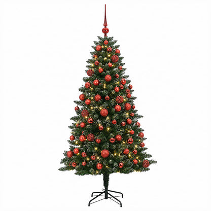 Artificial Christmas Tree with Bauble 180 cm 300 LEDs