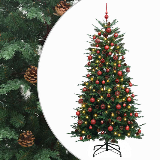 Artificial Christmas Tree with Bauble 240 cm 300 LEDs