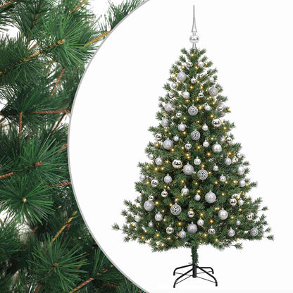 Artificial Christmas Tree with Bauble 210 cm 300 LEDs