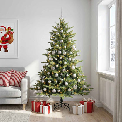 Artificial Christmas Tree with Bauble 180 cm 300 LEDs