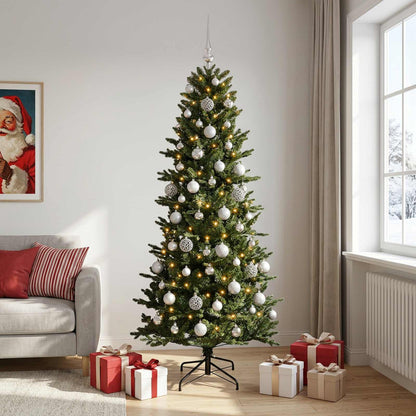 Artificial Christmas Tree with Bauble 210 cm 300 LEDs