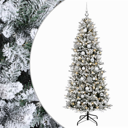Artificial Christmas Tree with Bauble 180 cm 300 LEDs