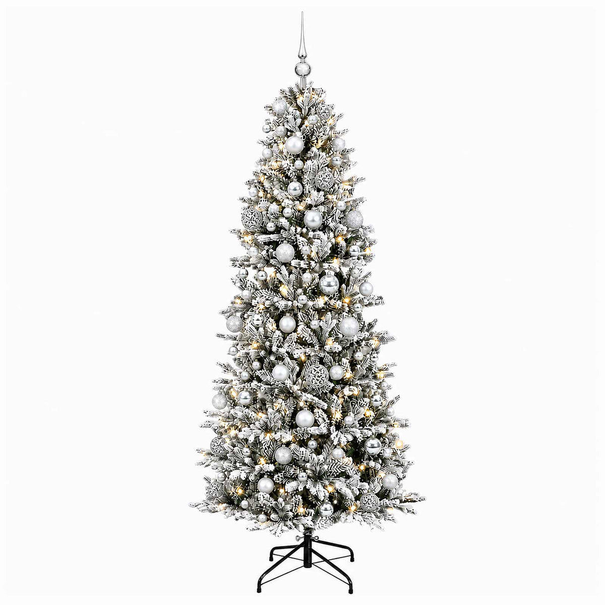 Artificial Christmas Tree with Bauble 180 cm 300 LEDs
