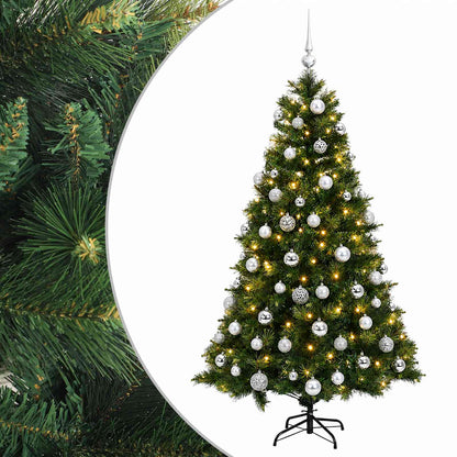 Artificial Christmas Tree with Bauble 180 cm 300 LEDs