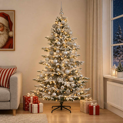 Artificial Christmas Tree with Bauble 180 cm 300 LEDs