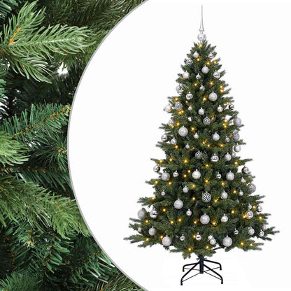 Artificial Christmas Tree with Bauble 210 cm 300 LEDs
