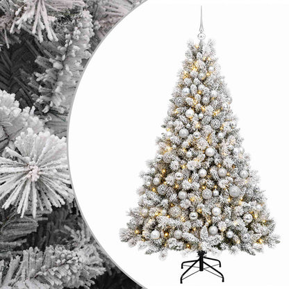 Artificial Christmas Tree with Bauble 210 cm 300 LEDs