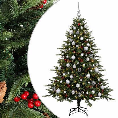 Artificial Christmas Tree with Bauble 240 cm 300 LEDs