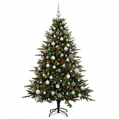 Artificial Christmas Tree with Bauble 240 cm 300 LEDs