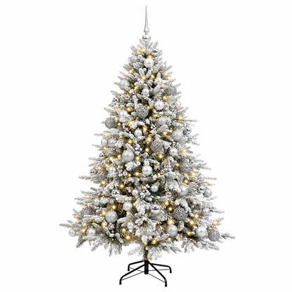 Artificial Christmas Tree with Bauble 180 cm 300 LEDs
