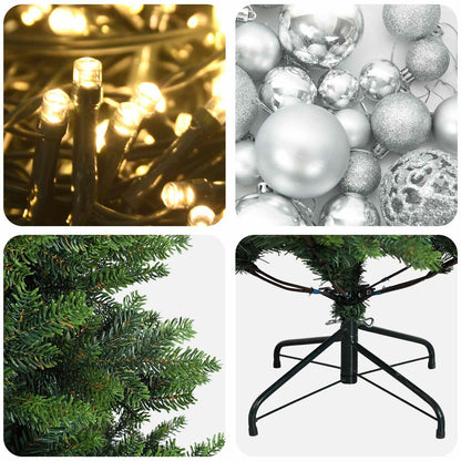 Artificial Christmas Tree with Bauble 180 cm 300 LEDs