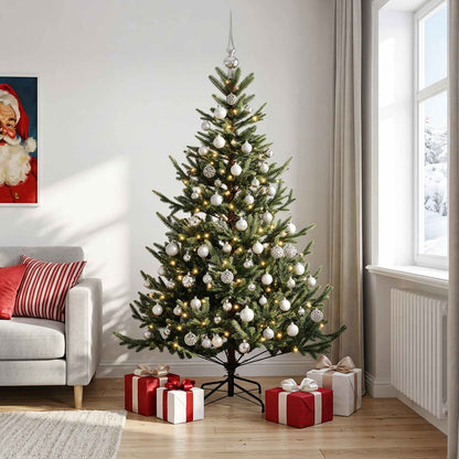 Artificial Christmas Tree with Bauble 240 cm 300 LEDs