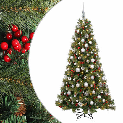 Artificial Christmas Tree with Bauble 180 cm 300 LEDs