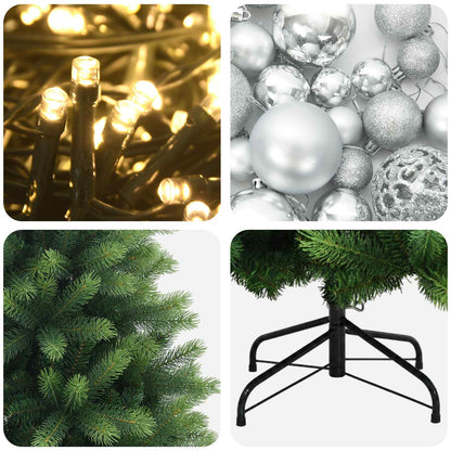 Artificial Christmas Tree with Bauble 240 cm 300 LEDs