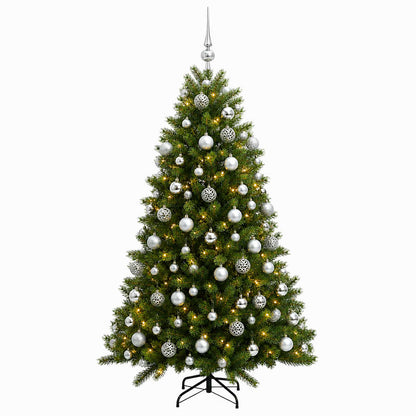 Artificial Christmas Tree with Bauble 240 cm 300 LEDs