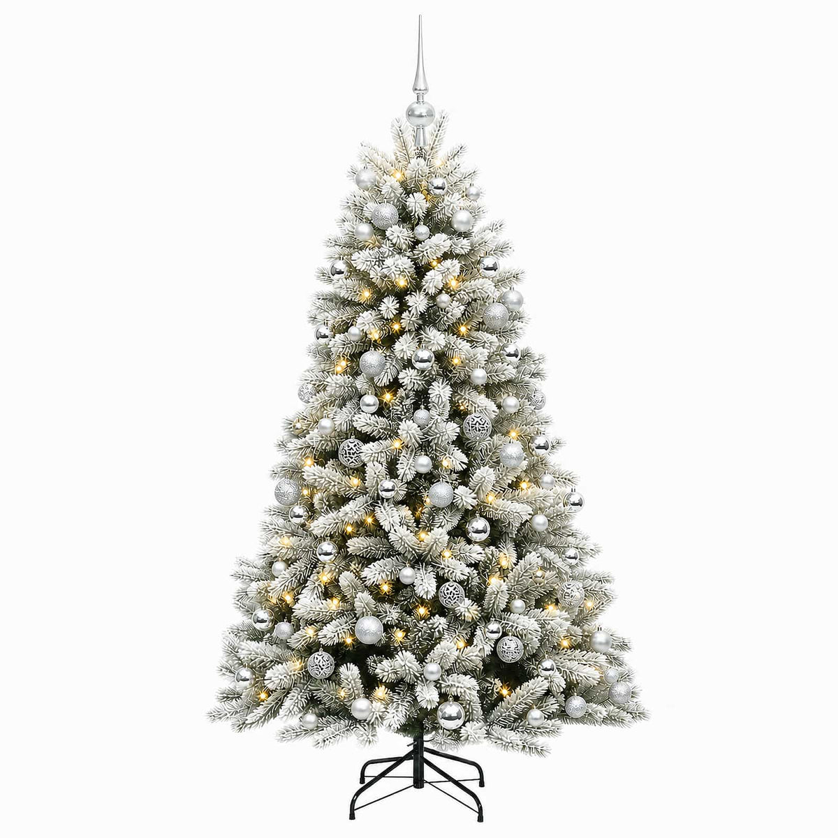 Artificial Christmas Tree with Bauble 240 cm 300 LEDs