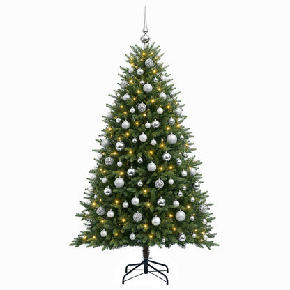Artificial Christmas Tree with Bauble 210 cm 300 LEDs
