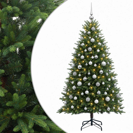 Artificial Christmas Tree with Bauble 240 cm 300 LEDs