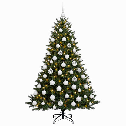Artificial Christmas Tree with Bauble 180 cm 300 LEDs