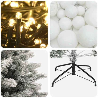 Artificial Christmas Tree with Bauble 240 cm 300 LEDs