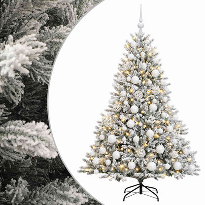 Artificial Christmas Tree with Bauble 240 cm 300 LEDs
