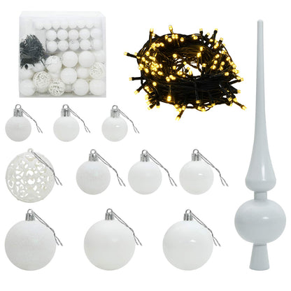 Artificial Christmas Tree with Bauble 240 cm 300 LEDs