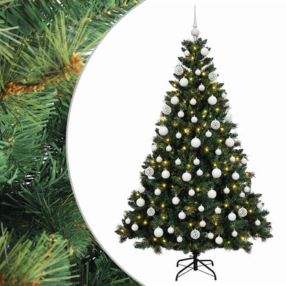 Artificial Christmas Tree with Bauble 180 cm 300 LEDs