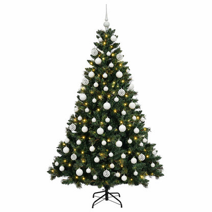 Artificial Christmas Tree with Bauble 180 cm 300 LEDs